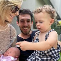 Noelia Marzol mostró la carita de su hija recién nacida: "Nos multiplicamos"