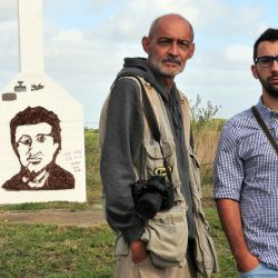 Eduardo Lerke y Juan Gonzáles en Pinamar | Foto:Eduardo Lerke