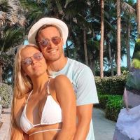 Así es el lujoso vestido de novia que Caro Calvagni trajo de Europa para su boda con Nicolás Tagliafico