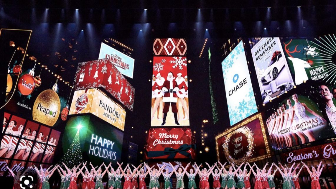 The Rockettes’ impressive show at Radio City in New York