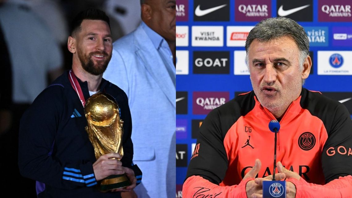 Christophe Galtier confirmó la nueva fecha de retorno de Messi al PSG 442