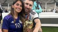 Antonella y Messi
