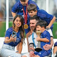 Las fotos de Leo Messi y su familia en Qatar