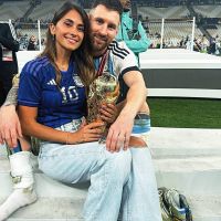 Leo Messi campeón del mundo: las mejores fotos con Antonela Roccuzzo en la final