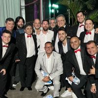 Messi con Los Palmera