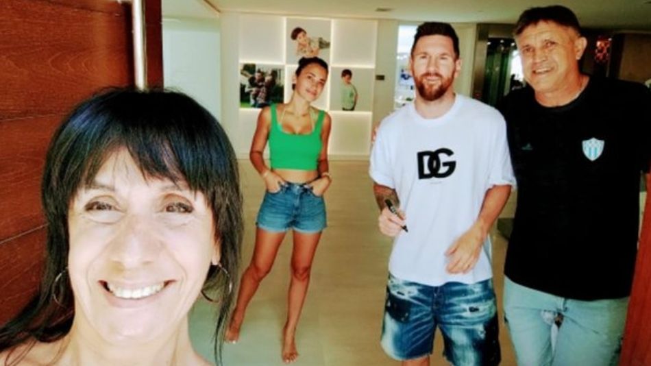 Se perdió de conocer a Messi