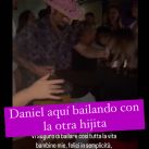 Daniel Osvaldo celebró fin de año con Gianinna Maradona y su ex, Elena Braccini
