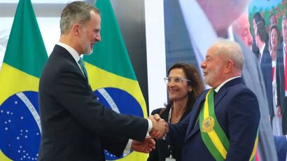 El rey Felipe asistió a la toma de posesión del presidente de Brasil