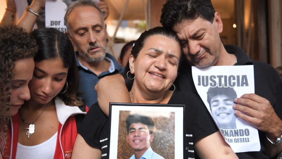 El dolor de los padres de Fernando