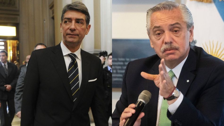 Horacio Rosatti y Alberto Fernández