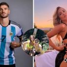 Rodrigo De Paul y Camila Homs: revelaron las fotos del comienzo de su relación
