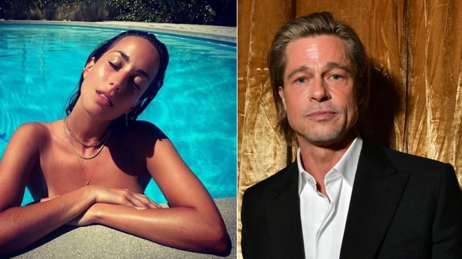 Brad Pitt junto Ines de Ramon, su nueva pareja, disfruta de unas vacaciones 