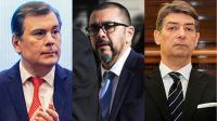 Gerardo Zamora, Silvio Robles y Horacio Rosatti