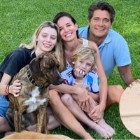 Guillermo Andino y su familia