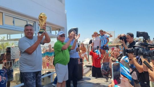 La Copa del Mundo llegó a Mar del Plata