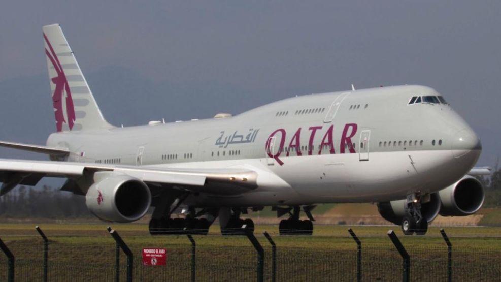 Boeing 747 de Qatar Airways 20230106