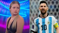 Coti Romero y Lionel Messi