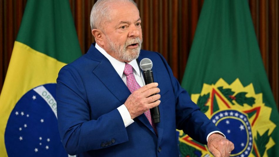 El presidente de Brasil, Luz Inácio Lula da Silva