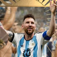Lionel Messi causó furor con los detalles mundialistas en su mate