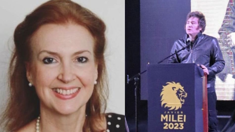 Diana Mondino: "Valoro mucho a Javier Milei"