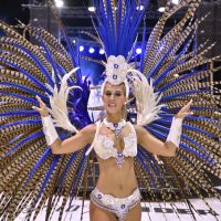 Tomás Holder, Mario Guerci y Matías Alé disfrutaron del lanzamiento del carnaval de Gualeguaychú