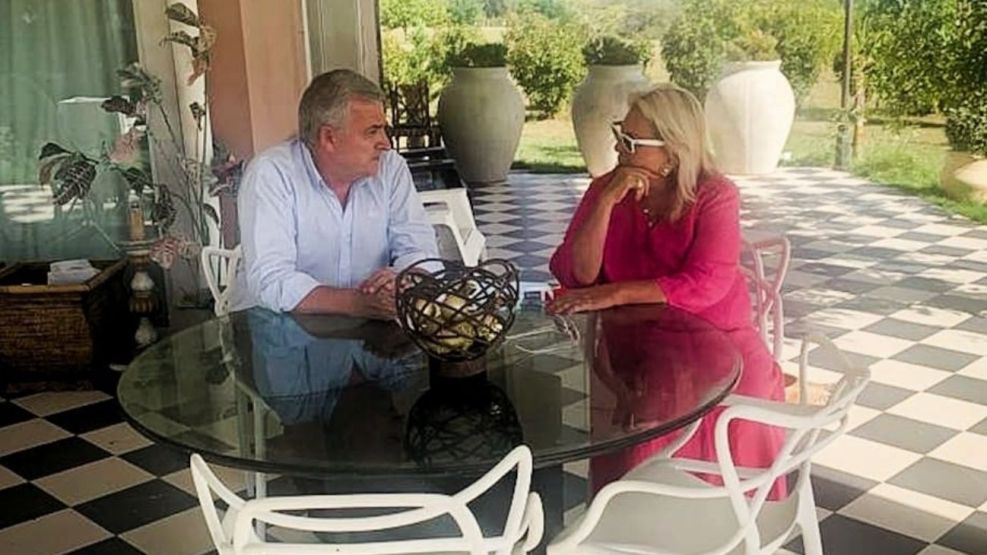 Gerardo Morales se reunió con Elisa Carrió