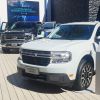 Nueva Maverick Híbrida y F-150 Híbrida en el stand de Ford en Cariló.