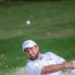Shane Lowry del equipo de Gran Bretaña e Irlanda juega un tiro durante la primera ronda de la Hero Cup en Abu Dhabi Golf Club en Abu dhabi. Foto de Ryan LIM / AFP | Foto:AFP