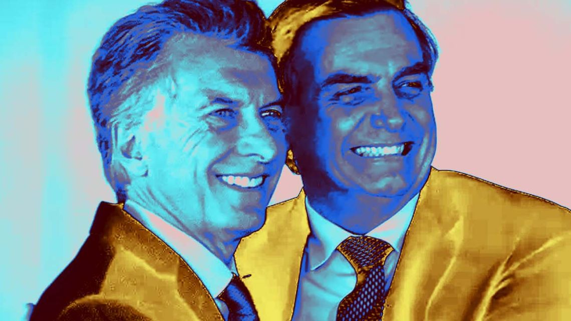 Mauricio Macri and Jair Bolsonaro.