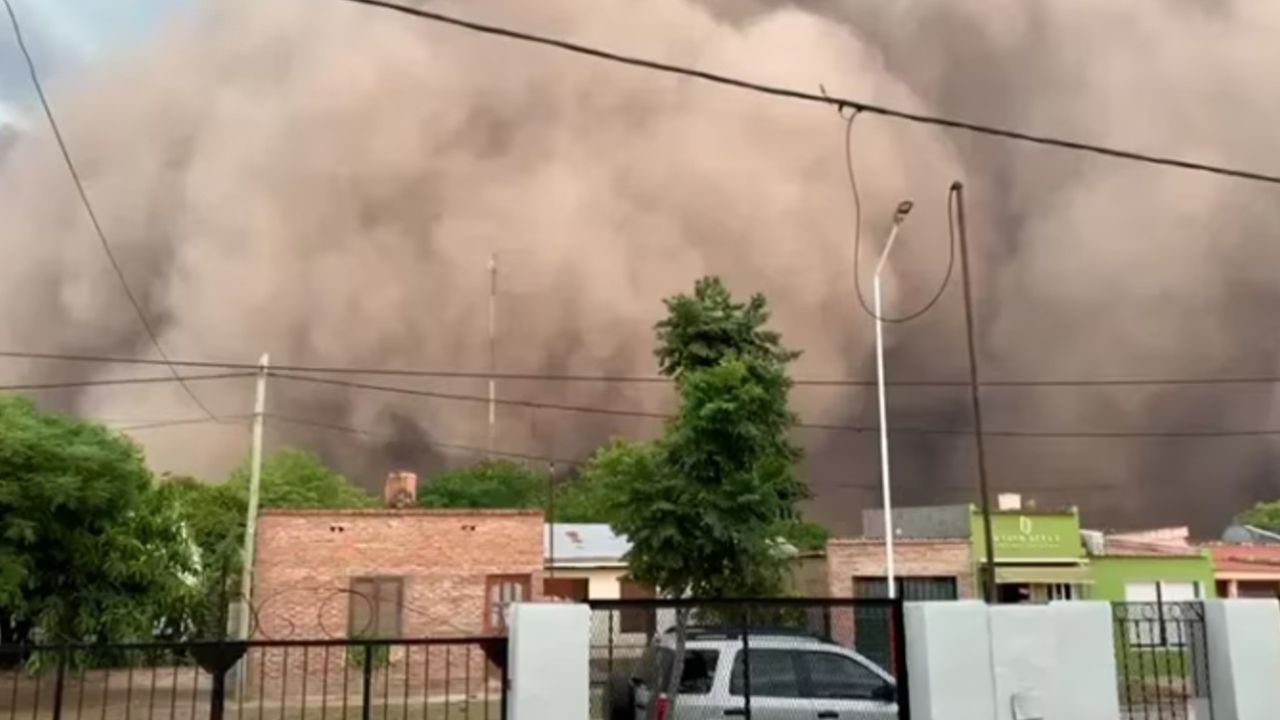 Chaco varias localidades quedaron envueltas en una oscuridad