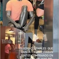 Wanda Nara y Maxi López se pasearon juntos por Buenos Aires en una salida de compras