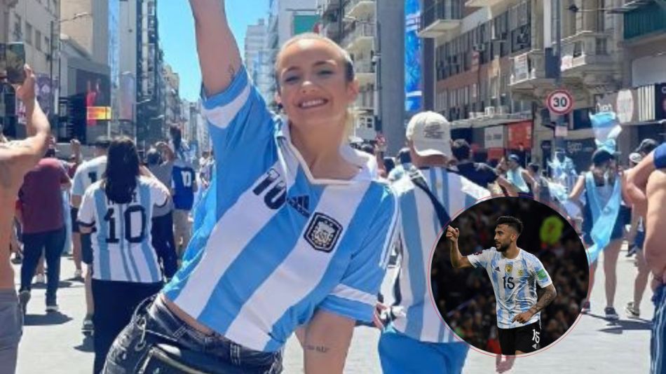 Revelan que Nazarena Di Serio está viviendo un romance con un futbolista de la Selección Argentina