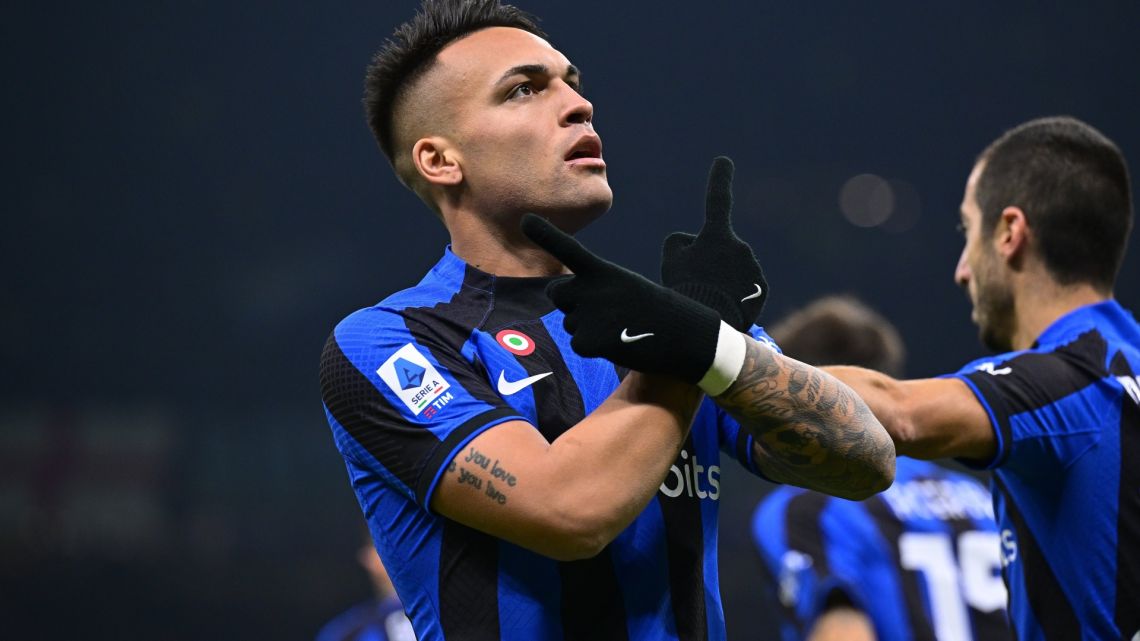 Lautaro Martínez selló una nueva victoria de Inter