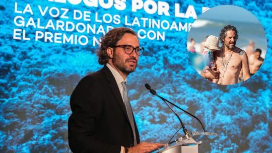 Santiago Cafiero eligió Mar del Plata para descansar en el verano