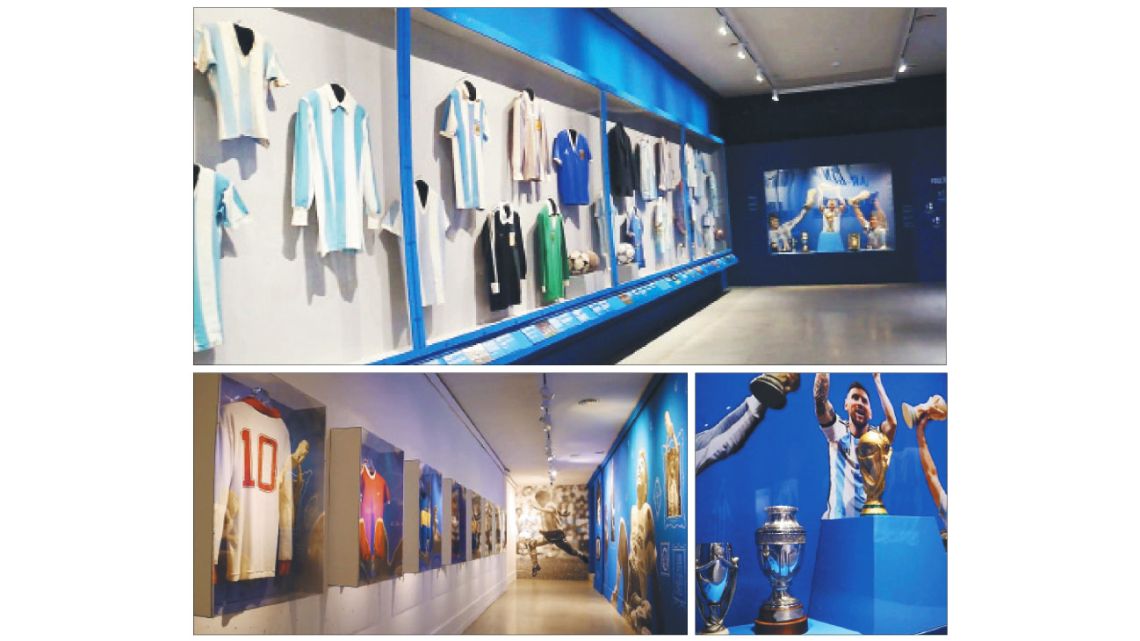 The history of football through an exhibition full of valuable objects