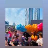 Las tiernas fotos del cumpleaños de Francesca de Paul, la hija de Cami Homs y Rodrigo de Paul