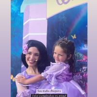 Las tiernas fotos del cumpleaños de Francesca de Paul, la hija de Cami Homs y Rodrigo de Paul