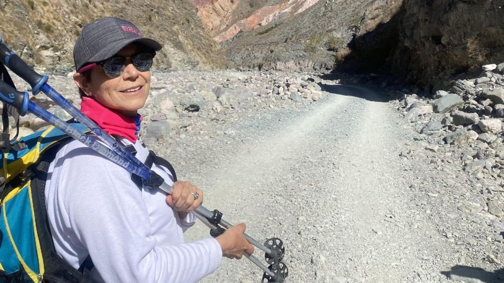 Jannet Sandra Palavecino, la argentina que viajaba en el avión estrellado en Nepal.
