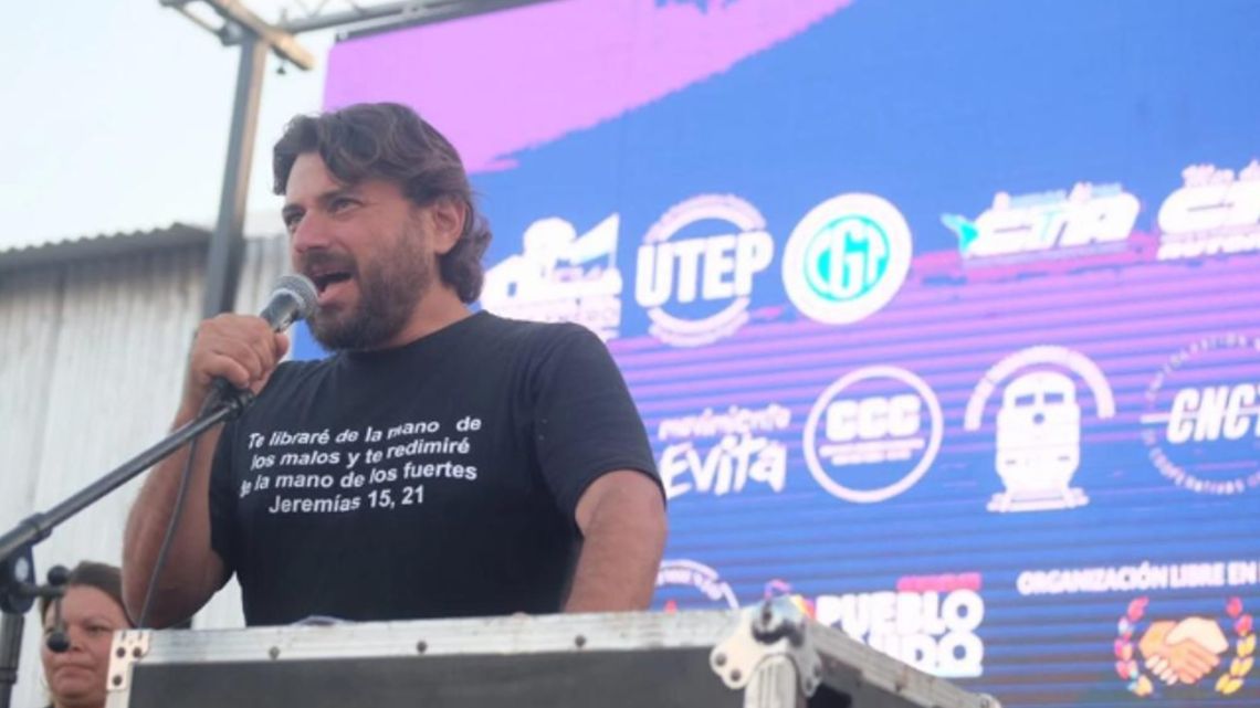 Grabois said that the arrest of Jones Huala is a “smokescreen on the real problem in Patagonia” Grabois said that the arrest of Jones Huala is a “smokescreen on the real problem in Patagonia”