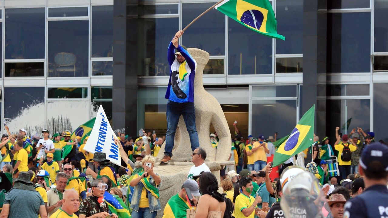 La toma bolsonarista de los edificios públicos en Brasilia | Foto:CEDOC
