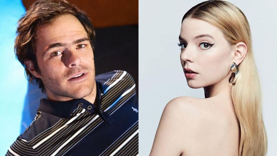 Anya Taylor Joy y Peter Lanzani, juntos en los Critics Choice Awards 