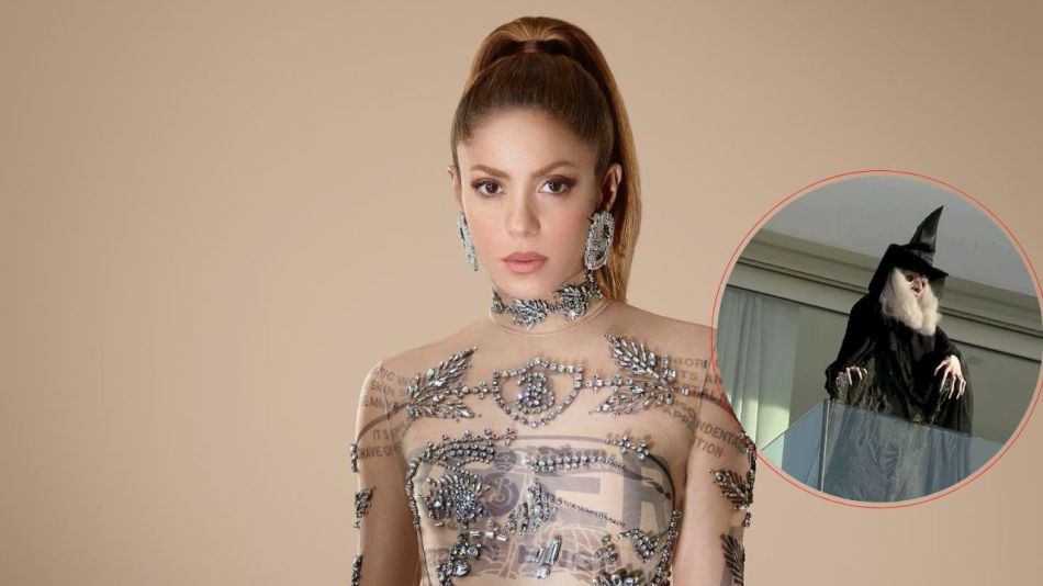 Los motivos por los Shakira puso una bruja que apunta a la casa de la mamá de Gerard Piqué