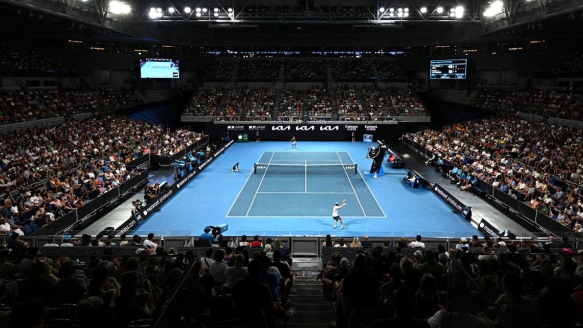 The Australian Open applied a heavy hand and prohibited the display of a couple of flags
