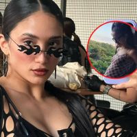 Melody Luz mostró cómo creció su pancita de embarazada