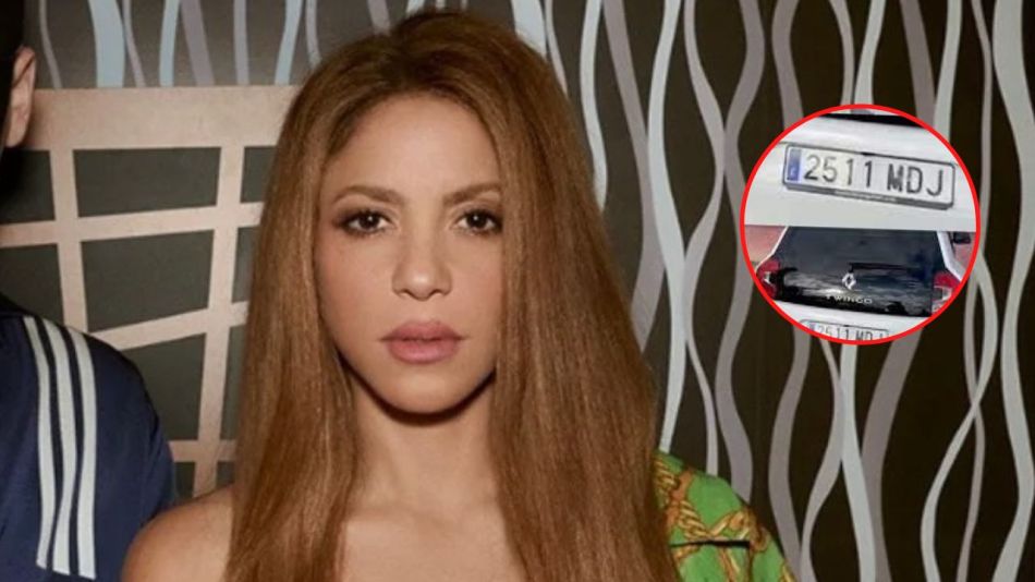 El mensaje oculto de Piqué a Shakira en la patente del Twingo