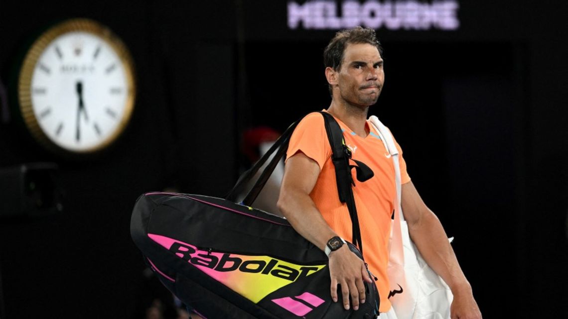 Nadal’s tremendous statement after his elimination at the Australian Open: “Mentally destroyed”