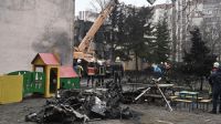 Accidente de helicóptero en Ucrania