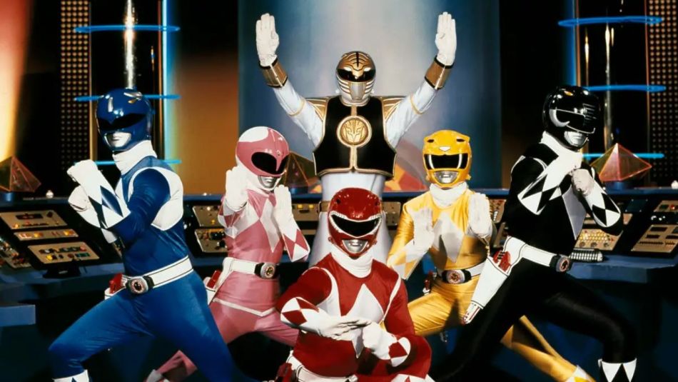 Power Rangers, la formación clásica de la primera temporada
