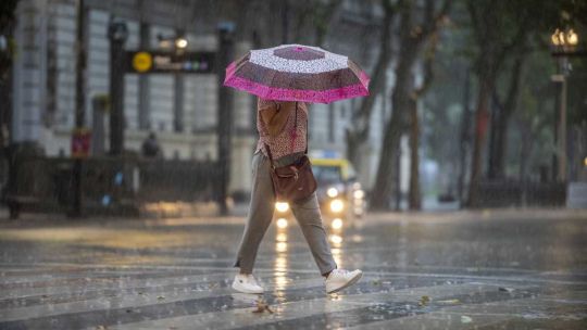 Lluvias aisladas y tormentas fuertes en la Ciudad de Buenos Aires y alrededores: ¿cuándo mejorará?
