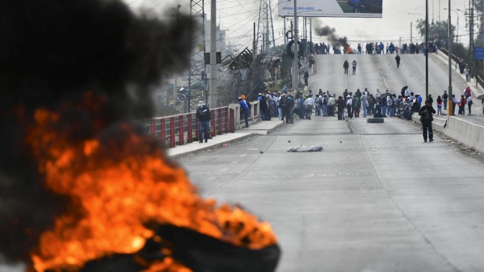 Manifestaciones en Perú